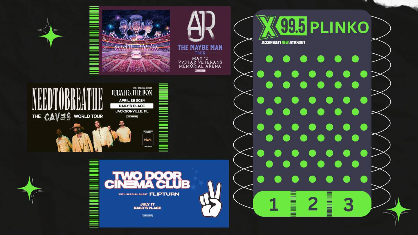 Drop and Win: Score Free Tickets to One of Three Shows with X99.5′s Plinko Game!