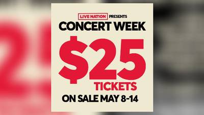 Live Nation's Concert Week returns with $25 tickets: "That's better for music and for everyone involved"
