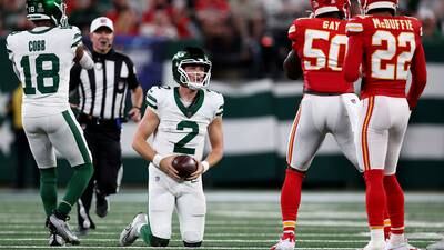 Zach Wilson plays well, Jets fight to come back and it's still not enough to beat Chiefs