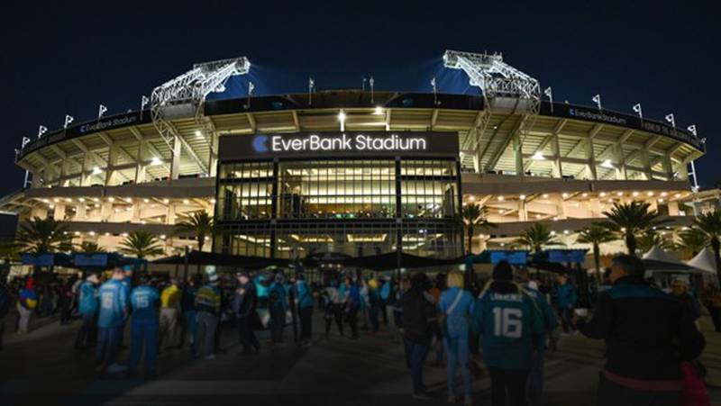 The Jaguars stadium will soon be called EverBank Stadium.