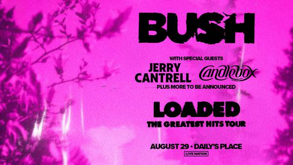 Don’t Miss Your Chance to See Bush Live with Jerry Cantrell and Candlebox!