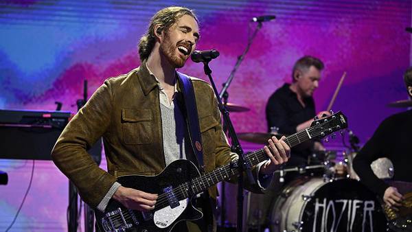 Hozier's first Hot 100 #1 hit is "Too Sweet"
