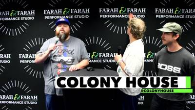 Tank interviews Colony House in the Farah & Farah Performance Studio